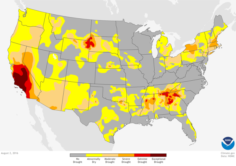 CATCH THE BUZZ – Drought is building in places other than California