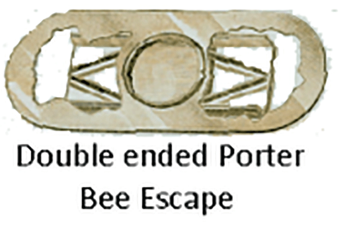 2X Beekeepers Porter Bee Escapes White Useful Beekeeping Beekeeper Equip Tool P2 