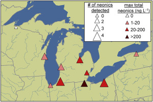 CATCH THE BUZZ – U.S. Scientists Found Neonicotinoid Insecticides In About Three-Quarters Of Samples From 10 Major Great Lakes Tributaries.