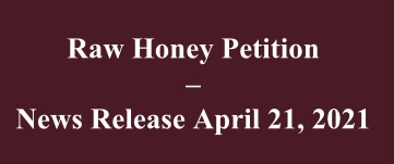 CATCH THE BUZZ – AHPA Raw Honey Petition