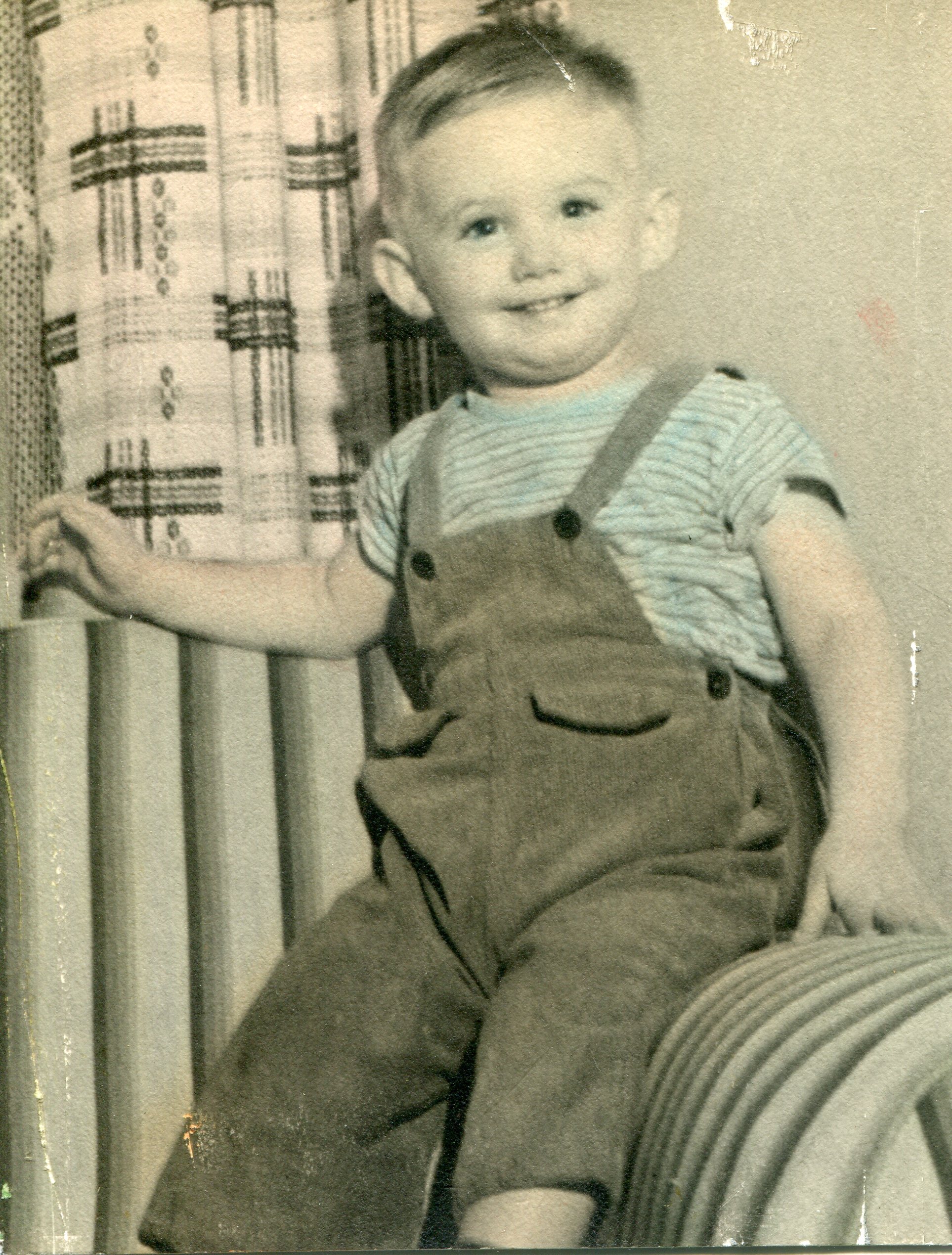 Eric Mussen, one year old in 1945. (Family photo)